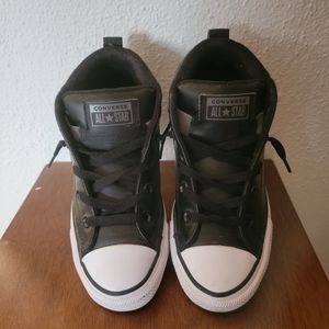 Black Converse Leather Chuck Taylor